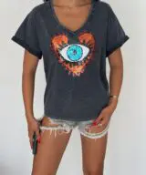 Guardian Heart Tee Grey