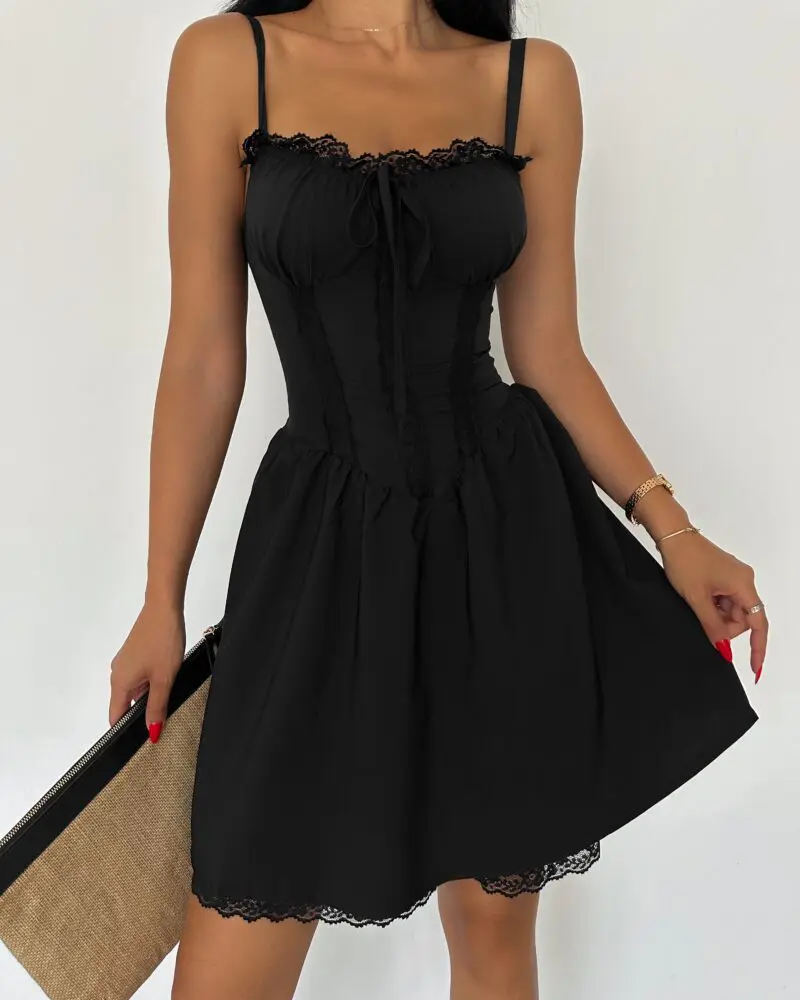 Elegant Simplicity Black Dress