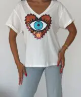 Guardian Heart Tee White