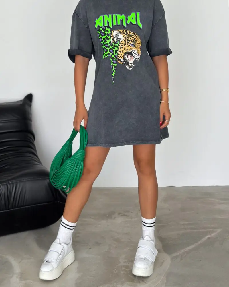 Wild Roar T-shirt Green