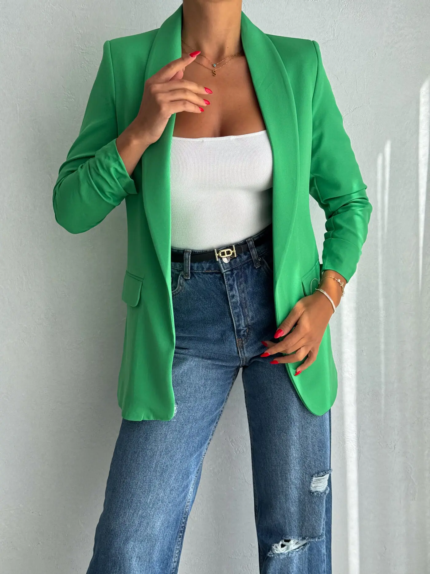 Everyday Blazer -green